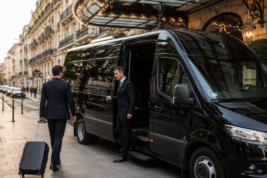 Transport für Geschäftsreisen in Europa