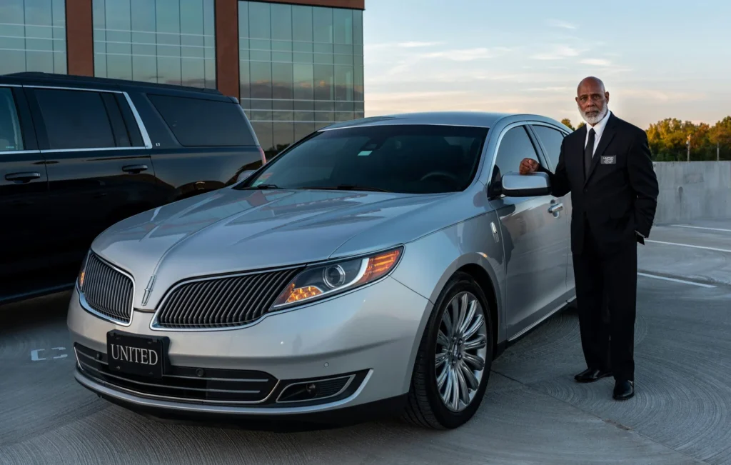 service Chauffeur for diplomats in Moldova with an executive luxury car